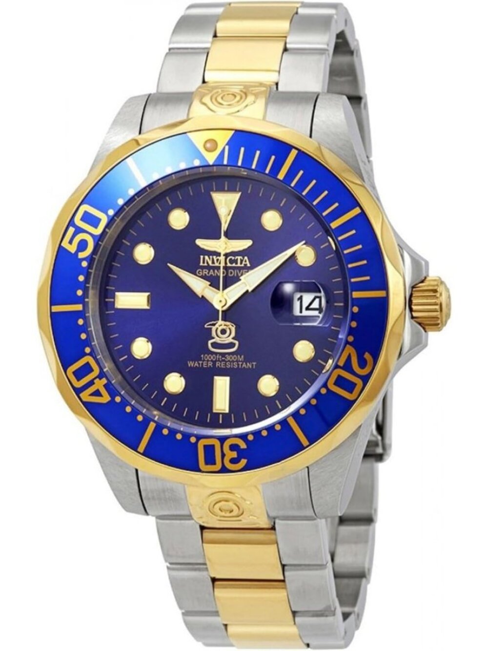 Stainless Steel Pro Diver Automatic Watch for Men - Water-Resistant, Stylish